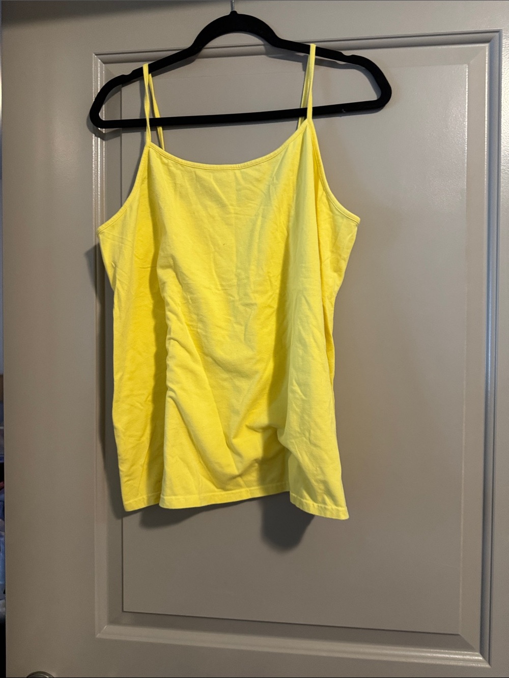 Isaac Mizrahi Bright Yellow Spaghetti Strap Camisole